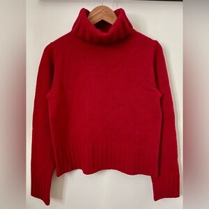 Vintage J. Crew 100% Wool Turtleneck Sweater